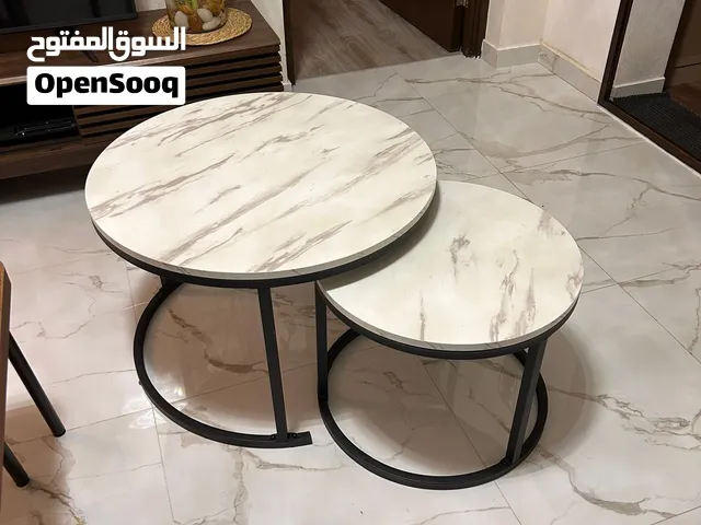 طقم طاولات جانبية عدد 2