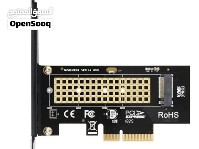 M.2 NVMe SSD to PCIe X1 Expansion Card Adapter (Standard