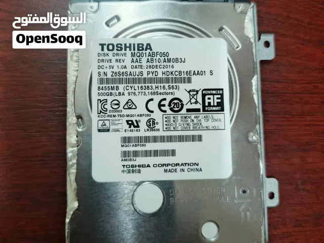 hard disk drive 500gb used like new