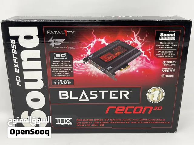 كرت صوت soundblaster recon3d fatal1ty