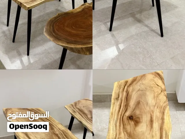 طاولات خشب شريش اصلي