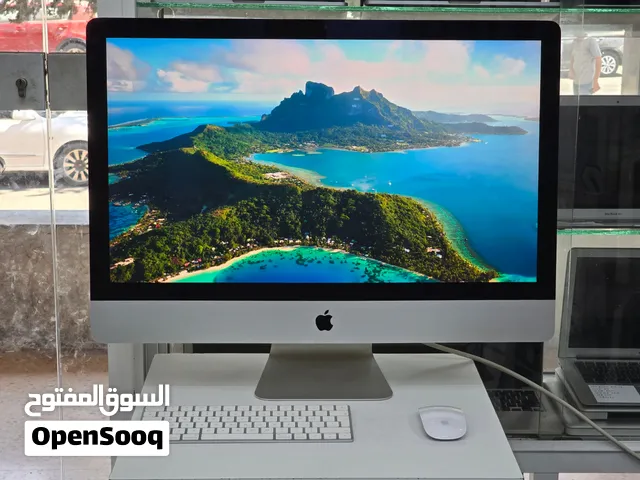 iMac 27 5K 2017 i5 32GB RAM 2TB fusion drive كمبيوتر ابل