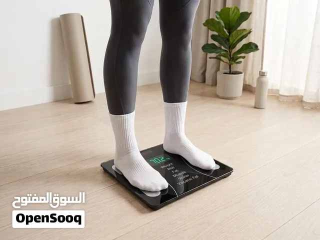 ميزان رقمي ذكي بتكنولوجيا البلوتوث مع تطبيق للهاتف