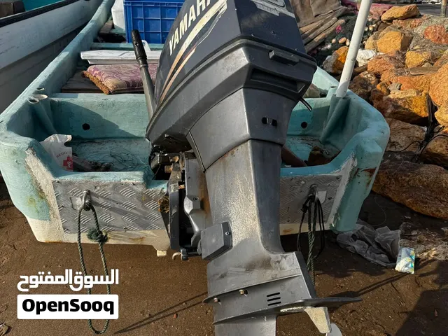 قارب و مكينة  ياماها 85