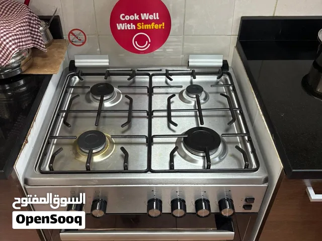 Simfer Gas Cooking Range 60x60 cm 4 gas burner + gas oven