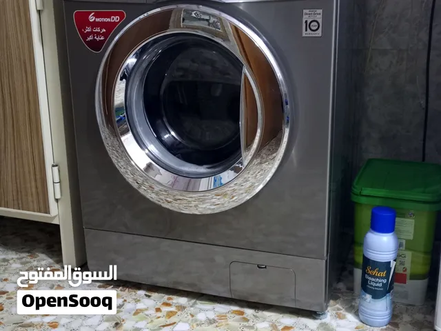 للبيع غسالة LG إنفرتر سعة 8 كيلو بالبخار