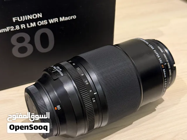 عدسة Fujifilm XF 80mm F2.8 R LM OIS WR Macro بحالة شبه جديدة
