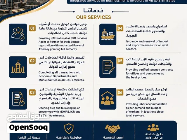 أسّس شركتك في الإمارات بسهولة Start Your Company in the UAE with Ease