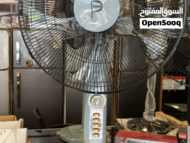 مروحه ناشونال اربع سرعات ماتور نحاس مع تايمر قاعده ثقيله سكب
