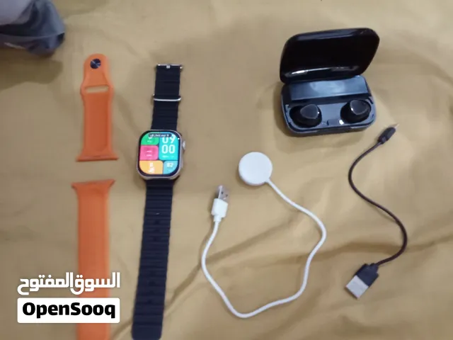 ساعة ذكية+ السماعة بلوتوث