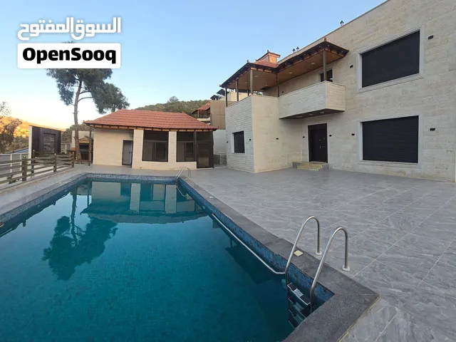 فيلا فاخرة في مرصع قرب عسل الترياق وسط الطبيعه وغابات وصفي التل