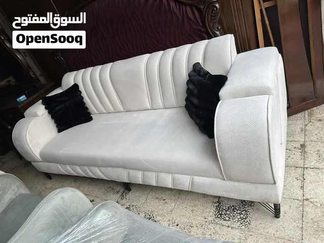 طقم كنبايات شغل توصاية خشب شوح إسفنج أكسترا قماش شمواه تركي جديد