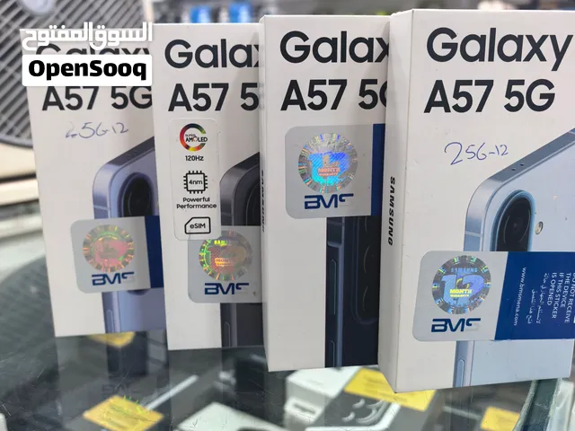Samsung a57 5G/ جديد كفالة الوكيل الرسمي بسعر مميز