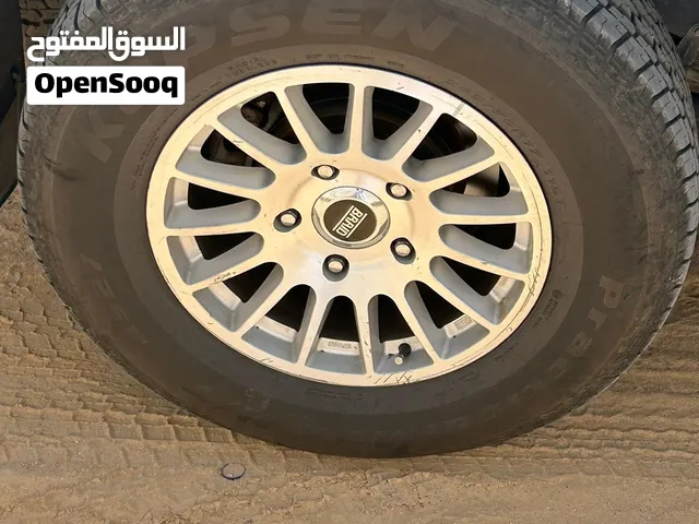 رنجات مثد خمسه براغي رنج 17 مع تواير كابسن