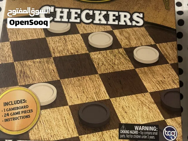 Checkers board game, never used in Rak