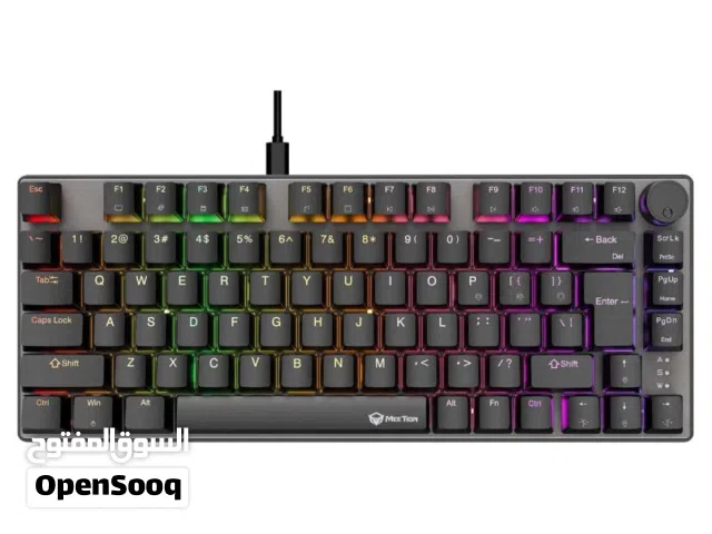 كيبورد ألعاب ميكانيكي Meetion MK006 Pro RGB سلكي 75% Red Switch قابل للتبديل