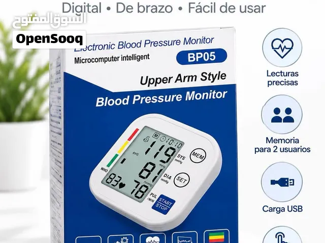 Electronic Blood Pressure Monitor BP05  Upper Arm Digital BP Monitor  Easy & Convenient for Home