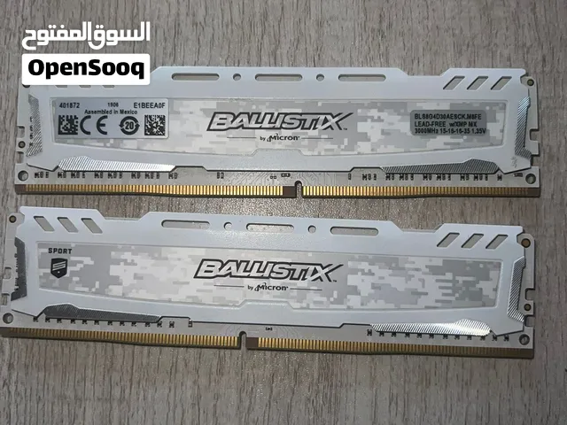 2x8 GB DDR4 RAMS