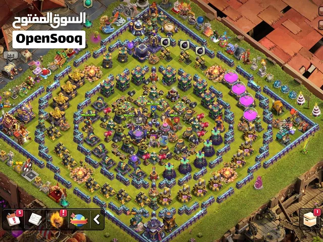 حساب كلاش اوف كلانس تاون 15