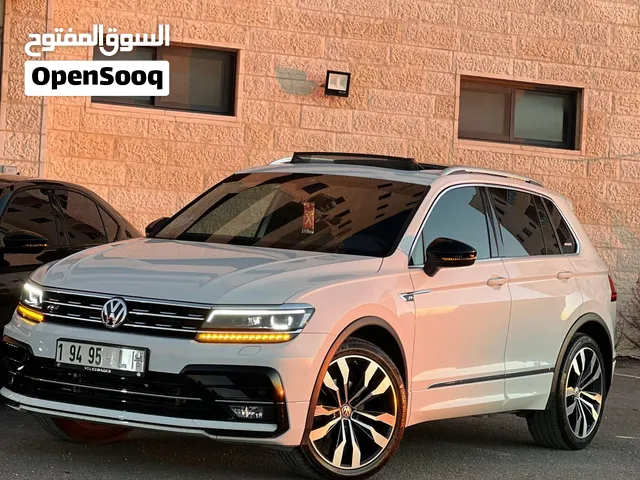 VW Tiguan R-Line 2020  50,000 KM  فل أوبشن  حالة ممتازة