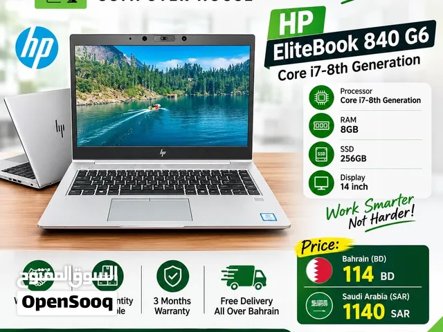 Hp EliteBook 840 G6 Core i7-8th Generation