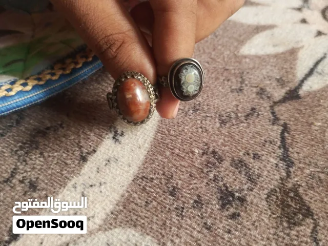 خاتم عطف مجزع رباني نادر صياغه فضه جديد+خاتم سلطاني قديم نادر صياغه فضه قديم ابيعهم اثنينهم
