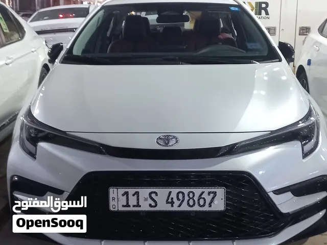 تويوتا كورولا موديل 2025 هايبرد عداد المسافة 1500 فقط السيارة شبه زيرو بحالة ممتازة السعر ....