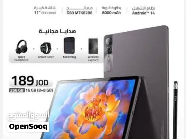 جديد مع بكج بقيمة 70 دينار FOLG Tab 10GT 16GB-256GB متوفر بدى سبيد سيل