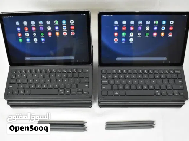 samsung Galaxy tab s9 fe ايبادات مع الكيبورد والقلم الوكاله