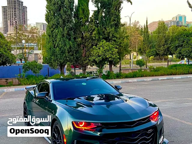 کامارو مودیل 2020 V6 لون زیتوني داکن