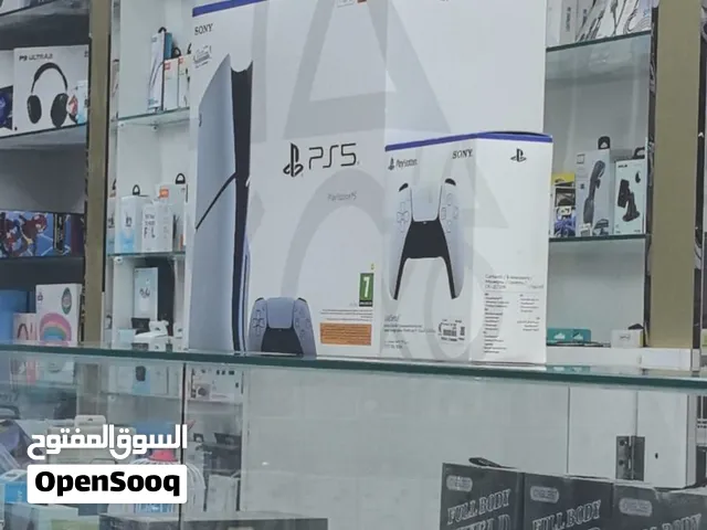 عرض PS5 Slim لا يُفوّت! جهازين تحكم اصليات + ضمان الوكيل سنة + توصيل للمنازل