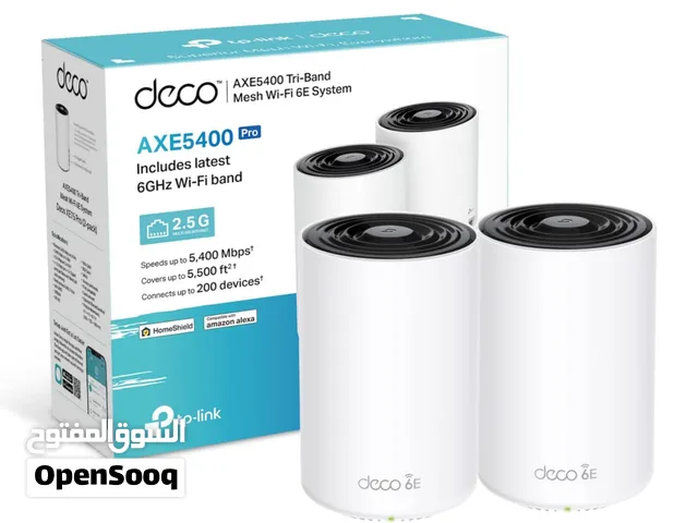 TP-Link Deco XE75 Pro AXE5400 Whole Home Tri-Band Mesh Wi-Fi 6E System