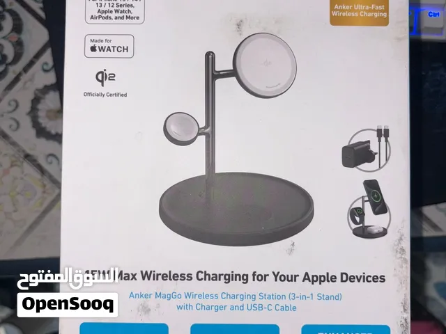 شاحن انكر maggo لاسلكي 3 في 1 Anker wirless chargin station 3 in 1