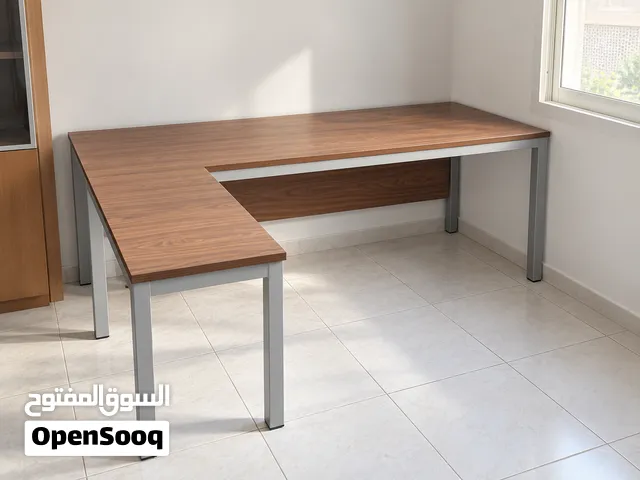 Large L-Shaped Office Desk 180x80 + 100x50  2 Tables  AED 199