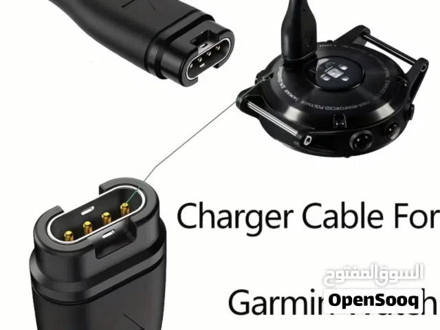 شواحن ساعة جارمن Garmin شبه اصليه وجودتها ممتازة