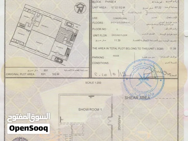 محلان تجاريان مؤجّران للبيع.