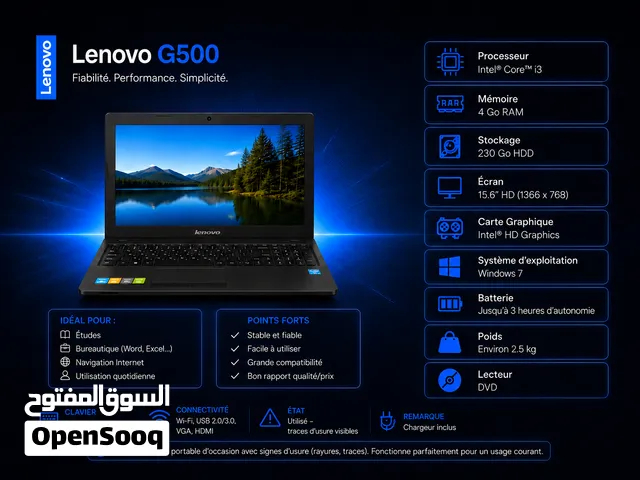 Lenovo G500 - PC Portable
