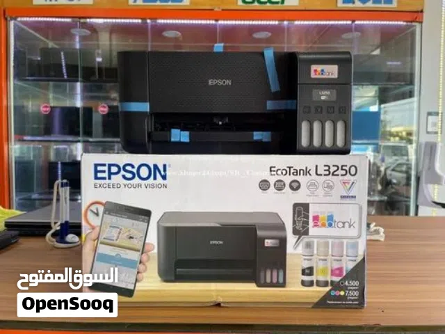 افضل عرض راح تشوف  طابعة إبسون 3250 L طباعة عبر التلفون  جديد مختم بالكرتون وضمانه سنه