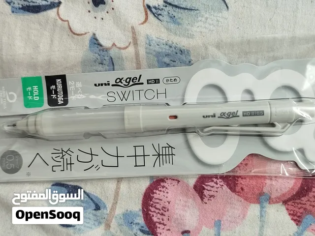 قلم ميكانيك احترافي Mitsubishi Pencil Mechanical Pencil Alpha Gel Switch 0.5 Gray M51009GG1P.23