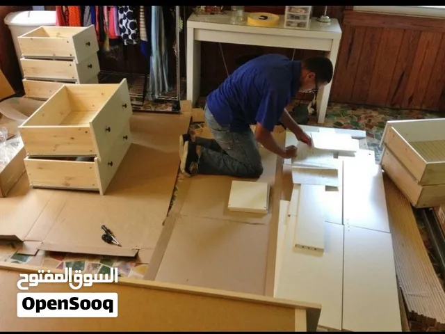 bed room set  remove and fixing, any furniture new boxes fixing.
