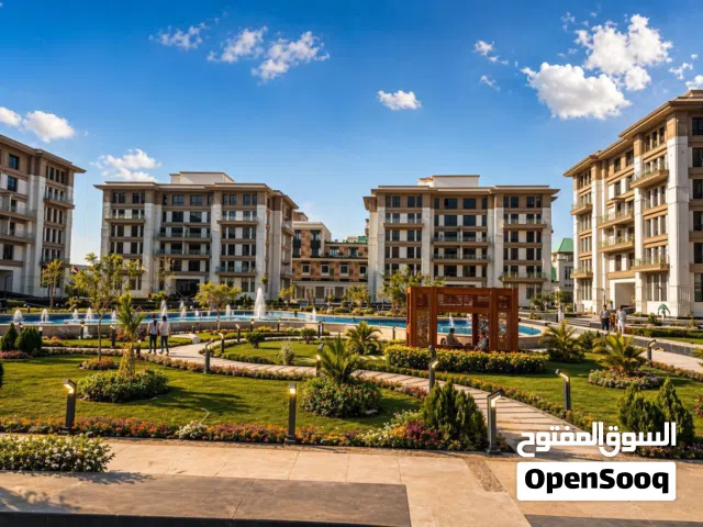 شقة بحري متشطبة بالكامل علي السكن امام الجامعه الأمريكية والتسعين الجنوبي مباشرة
