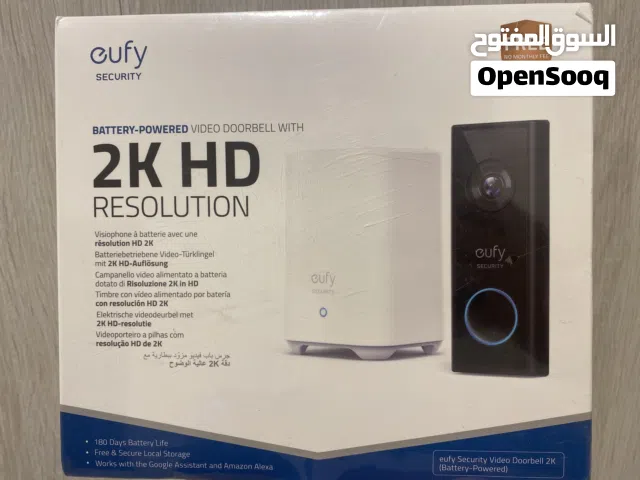 Eufy 2k hd battery powered video doorbell