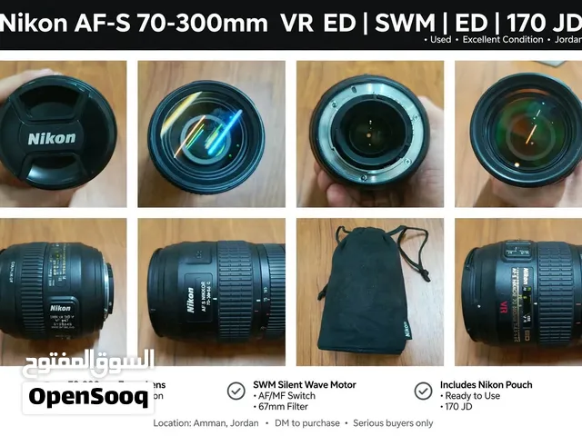 ---  للبيع عدسة Nikon أصلية