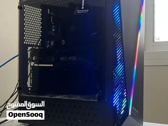 pc for sale - used بيسي قيمنق مستعمل مع كوارتين قطع