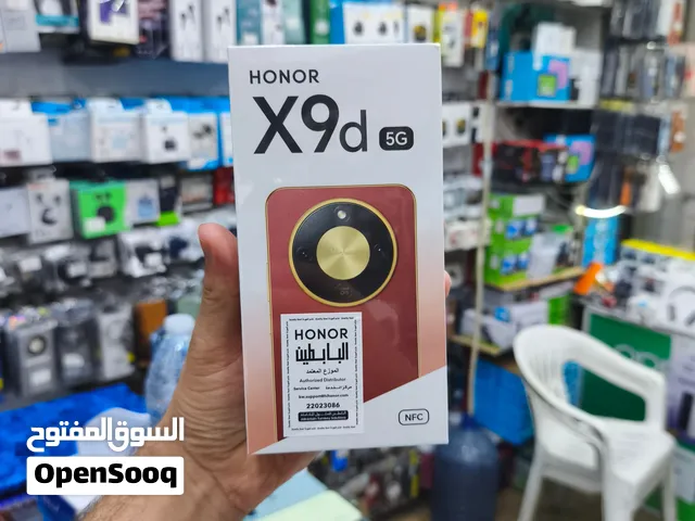 هونر X9D 256 جيجا 12 رام كفاله البابطين كفاله سنه الون اسود و دهبي و عنبي 256 جيجا بيدعم Nfc