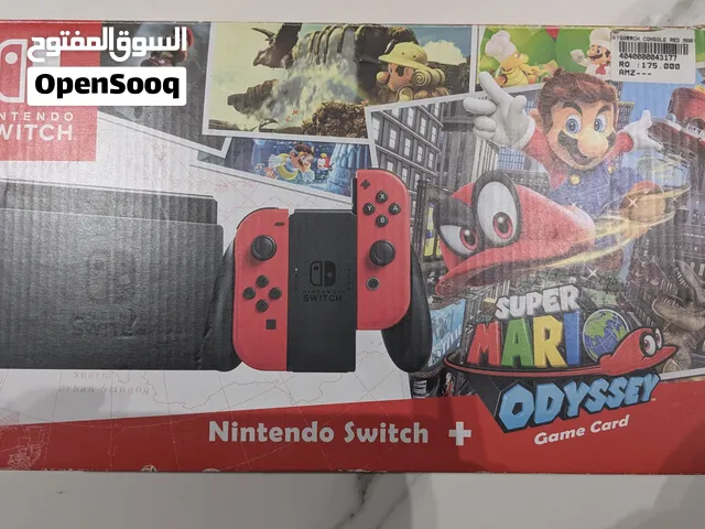 Nintendo Switch V1 Mario Odyssey Edition – Full Accessory Pack & Box (NO TABLET)