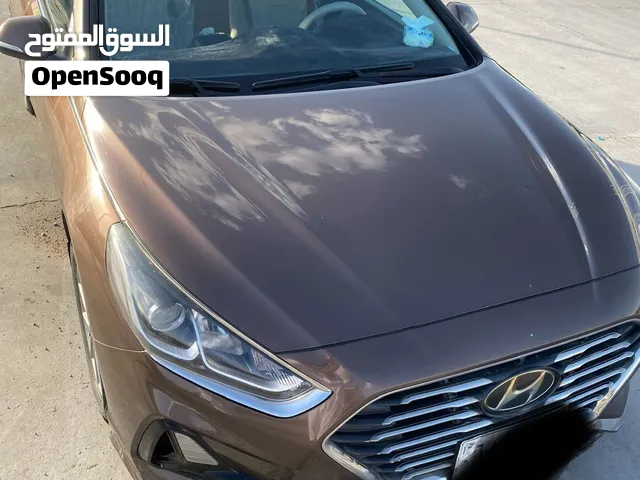 سوناته هونداي 2019  نضيفه السياره بحالت الوكاله