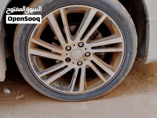4جنوط مقاس 18مع الكفرات مستخدم نظيف