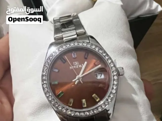 ساعات رجاليه ونسائيه ساعات اصليه وخامه ممتازه مقاومه للماء والغبار وللخدوش وبجميع ملحقاتها ومع البكج