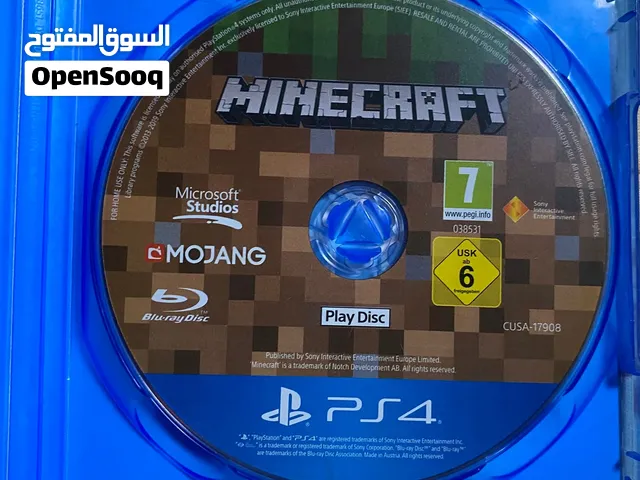 شريط لعبة MINECRAFT مستعمل لكن نظيف جدا ( قابل للتفاوض )